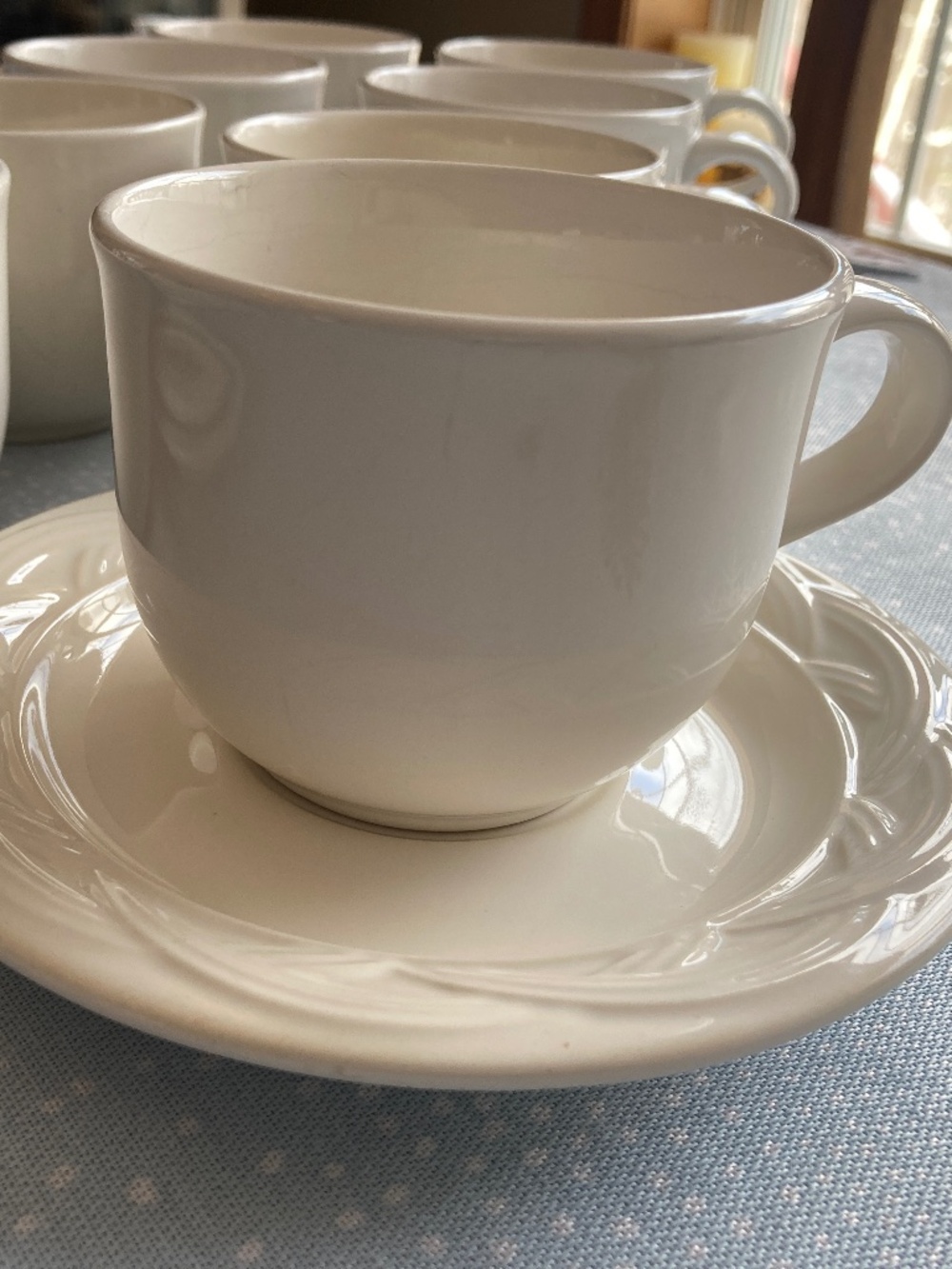Pfaltzgraff Mugs and Saucers
